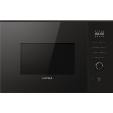 Hafele Capella Mikrodalga Fırın Ankastre 25L Siyah