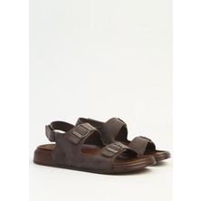 Pierre Cardin Kahve Erkek Sandalet PC-7924