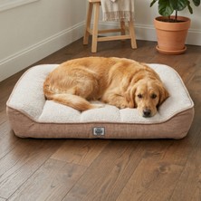 Jungolica Pet Products Star, Çıkarılabilir Kılıflı, Kolay Temizlenen, Ultra Yumuşak Dokulu, Konforlu, Kedi ve Köpek Yatağı