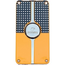 Cohiba Sarı 3 Torch Pürmüz Puro Çakmağı Siyah-Beyaz Detaylı