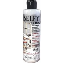 Rich Selfy Decor 240 cc Country Grey 864 Vernikli Boya Sıvı Ahşap Ürünler İçin Özel Formül