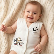 Guay Style Baykuş Baskılı Askılı Penye Yelek