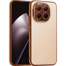 Erdo Ticaret Buğz Xiaomi Mi 15 Razer Lensli Silikon - Çöl Titanyum