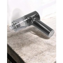 Uslucan Alışveriş Üflemeli Güçlü Vakumlu Ev Ofis Araç Süpürgesi El Süpürgesi Şarjlı