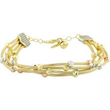 Altınkaynak 14 Ayar Altın Dorika Bileklik  -  0205175