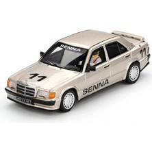 Sb Shopping Mini Gt 1/64 Mercedes-Benz 190 E 2.3-16 #11 Ayrton Senna 1984 Nürburgring Race Of Champions W/ Figu