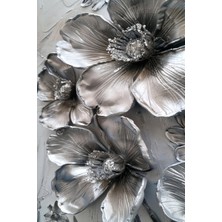 Aden Dijital Dekoratif Çiçek Kanvas Tablo