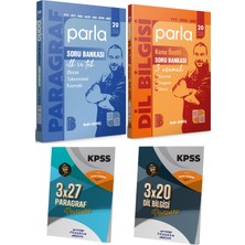 Benim Hocam Yayınları 2026 Parla Dil Bilgisi ve Parla Paragraf Soru Bankası & Dil Bilgisi + Paragraf Denemeli Set