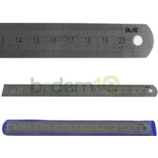 Badem10 Dw Uzun Ömürlü Paslanmaz Çelik Cetvel 150 mm