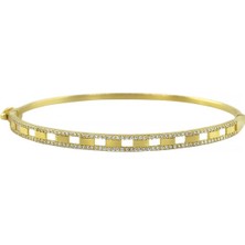 Altınkaynak 14 Ayar Altın Tasarım Bilezik  -  K231851