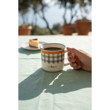 Acar Lorenzo Porselen Kupa Turuncu - 355 ml