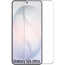 Nezih Case Samsung Galaxy S26 Ultra Uyumlu Maxi Glass Temperli Cam Ekran Koruyucu