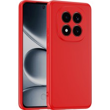 HTstore Xiaomi Uyumlu Redmi Note 15 Pro 4g Kılıf Zore Mara Lansman Kapak-Kırmızı