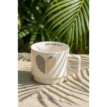 Acar Pulsation Boo Porselen Kupa - 325 ml