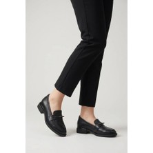 Pisagor PS-2545 Kadın Hakiki Deri Günlük Loafer Ayakkabı
