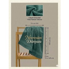 Hobby Nevresim Dünyası Prime Havlu 70X140 Yeşil