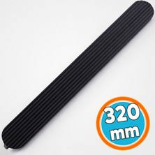 Nzb Metal Kulp 320 mm 32 cm Mat Siyah Mutfak Dolabı Kulbu Kulpu Mobilya Çekmece Dolap Kulpları