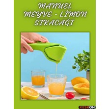 Keskon Pratik Manuel Meyve Sıkacağı – Limon, Portakal ve Nar Için Kolay Kullanımlı Sıkacak