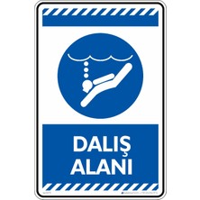 İsg Tabelam 35X50CM/FOSFORLU Kompozit/dalış Alanı