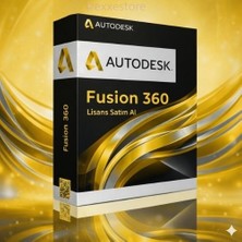Autodesk Fusion 360 1 Pc - 3 Yıl Lisans / Full Sürüm