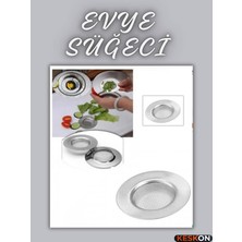 Keskon 7,5 cm Lavabo Süzgeci – Evye Suyu Süzme Aparatı, Dayanıklı ve Pratik Tasarım