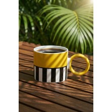 Acar Summer Porselen Kupa Sarı - 355 ml