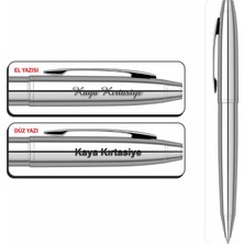 Isminize Özel Scrikss 35 Krom Tükenmez Kalem