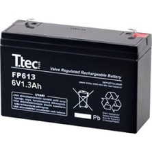 Ttec 6V 1.3 Ah Kuru Bakımsız Akü