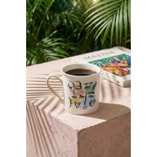 Acar Corazon Scart Porselen Kupa - 325 ml