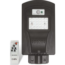 Cata Ct 4690 Solar Güneş Enerjili 60W Sensörlü Sokak Armatür 6400K Beyaz Işık