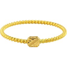 Altınkaynak 22 Ayar Altın Kilitli Bilezik  -  0204943