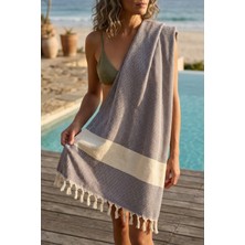 Virdis Home Solen %100 Pamuk Peştemal | Plaj, Havuz, Spa, Sauna, Seyahat Havlusu - 100X180 cm