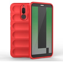 Erdo Ticaret Buğz Huawei Mate 10 Lite Kılıf Optimum Silikon - Kırmızı