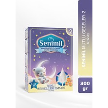 Senimil 2 Mutlu Geceler Bebek Devam Sütü 300 gr (6-12 Ay)