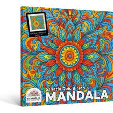 Art Terapi Mandala Yayınları Mandala Yetişkinler Için Boyama Kitabı Sanatla Dolu Bir Mola