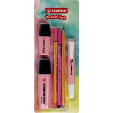 Stabilo Tek Renk Set Pembe