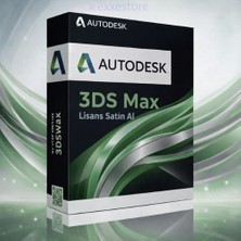 Autodesk 3ds Max 2026 (Windows) -1 Pc 3 Yıl Lisans / Full Sürüm