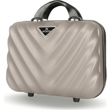 My Valice Lotus Abs Makyaj Çantası & El Valizi Taş