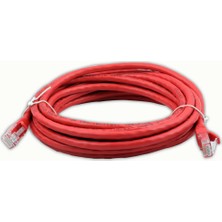 Vcom Cat6 2 Metre Kırmızı Utp Patch Kablo Np611B-R-2