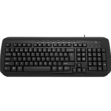  kablolu q-türkçe multimedya klavye fk-4845qu