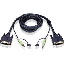  dvi-d kvm kablosu 1,8 metre 2l-7d02h