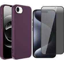 Vendas iPhone 16E Kılıf Zore Mara Lansman Kapak + Hayalet Temperli Ekran Koruyucu