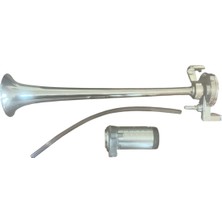 Arcars Korna Marıne 12V Krom 450MM Tek Motorlu