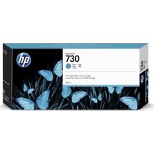  730 cyan mavi 300 ml plotter kartuşu p2v68a