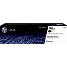 Belirtilmemiş 106A Black Siyah 1.000 Sayfa Toner W1106A