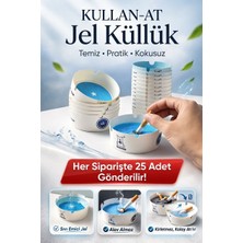 Neler Geldi Neler 25’li Jel Küllük Seti Kokusuz Taşınabilir Araç Içi Pratik Tek Kullanımlık Kül Tablası Kullan At