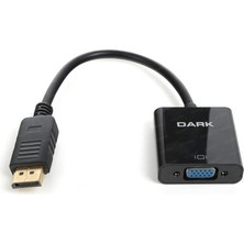 Dark Display Port - Analog (Vga) Aktif Dönüştürücü DK-HD-ADPXVGA