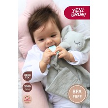 Bebekevi Oeko-Tex® %100 Pamuk Müslin Aslan Uyku Arkadaşı – Bpa Free, 0+ Ay Aslan Uyku Arkadaşı