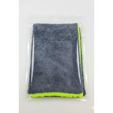 Apex Mikrofiber Oto Kurulama Bezi 50X80 Çift Taraflı Araç Kurulama Havlusu Çizmez Araç Silme Bezi 650 Gsm