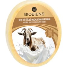 Biobiens Süngerli Sabun 130GR. Keçi Sütlü